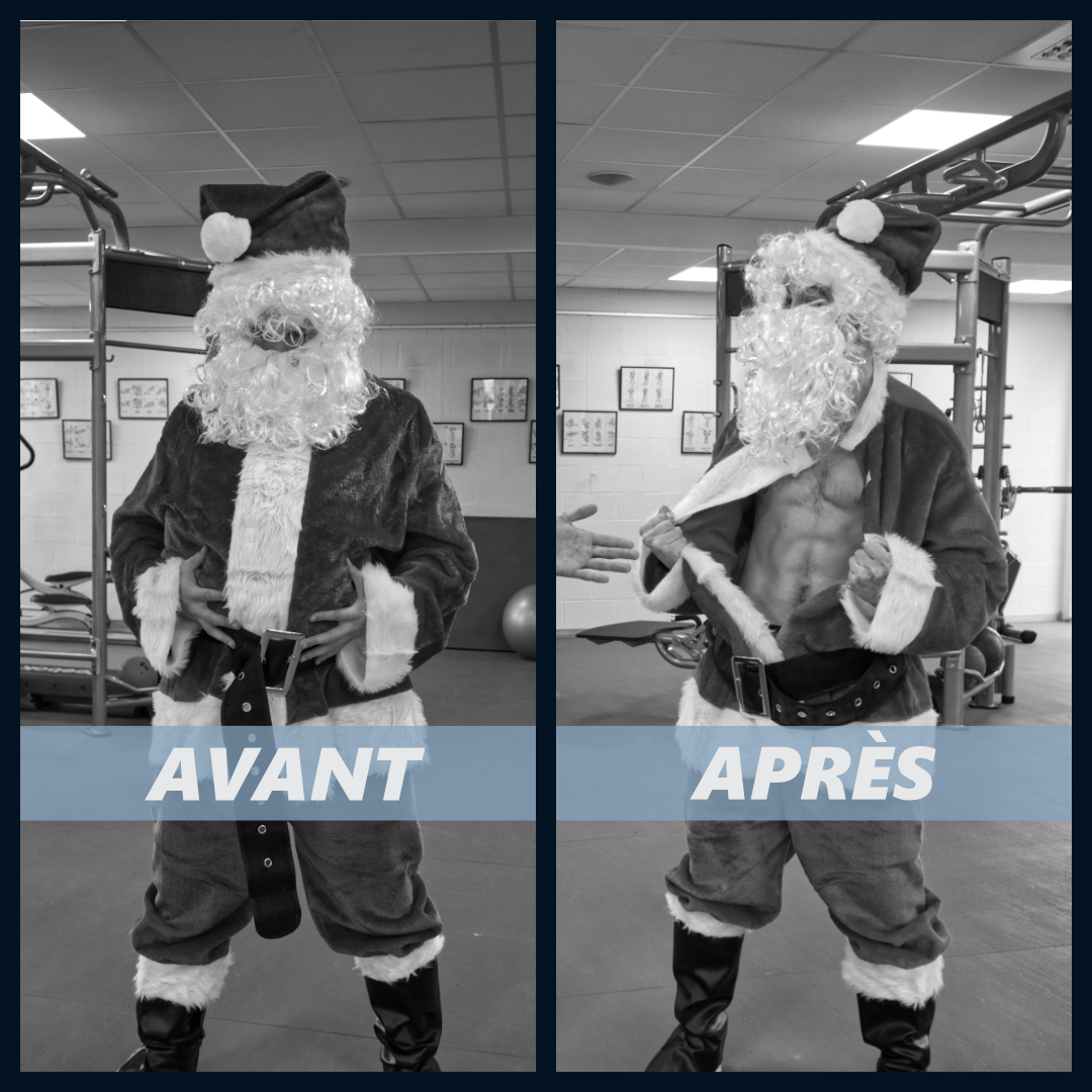 Image de avant après réalisée pour un coach sportif