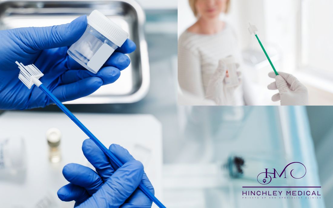 Cervical smear tests at Hinchley Medical
