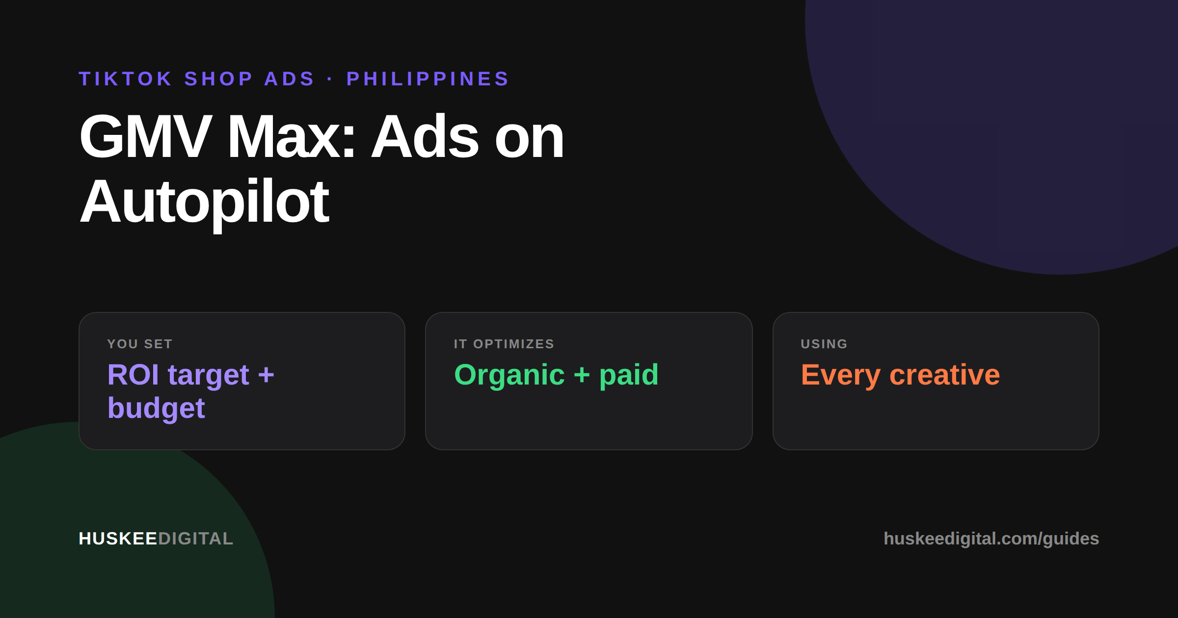 GMV Max Explained: TikTok Shop's Automated Ads for PH Sellers