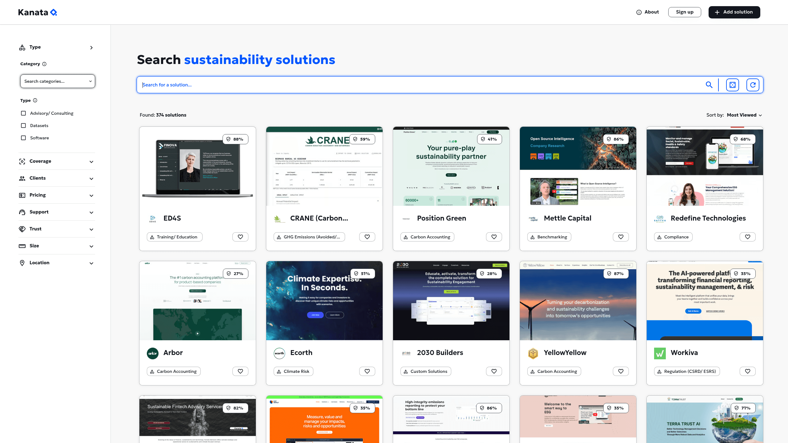 KanataQ solutions page