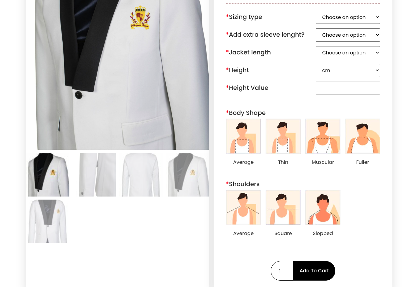 Picture of the check out process of the webshop