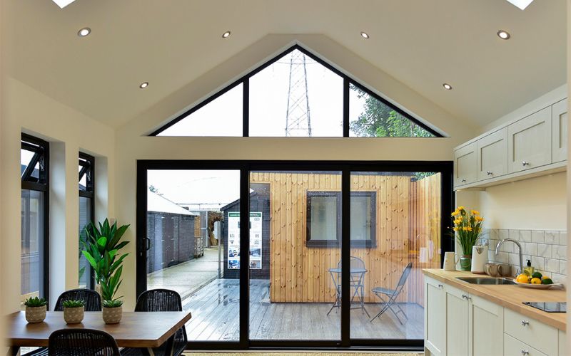 self contained annexe kitchen