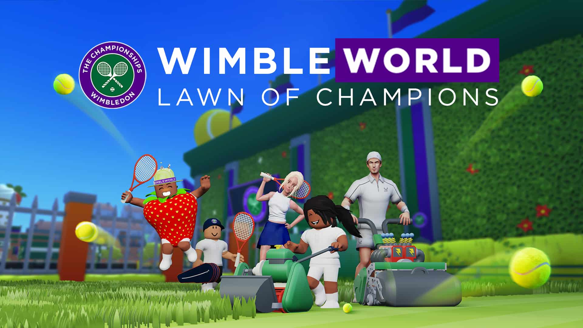 Wimbledon celebrates 100 years of Centre Court with the launch of 'WimbleWorld' on Roblox