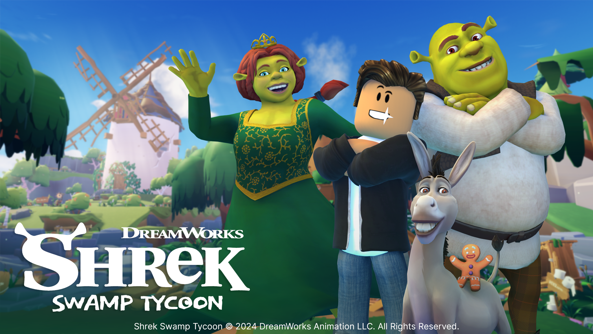 The Gang Releases 'Shrek Swamp Tycoon' Game on Roblox