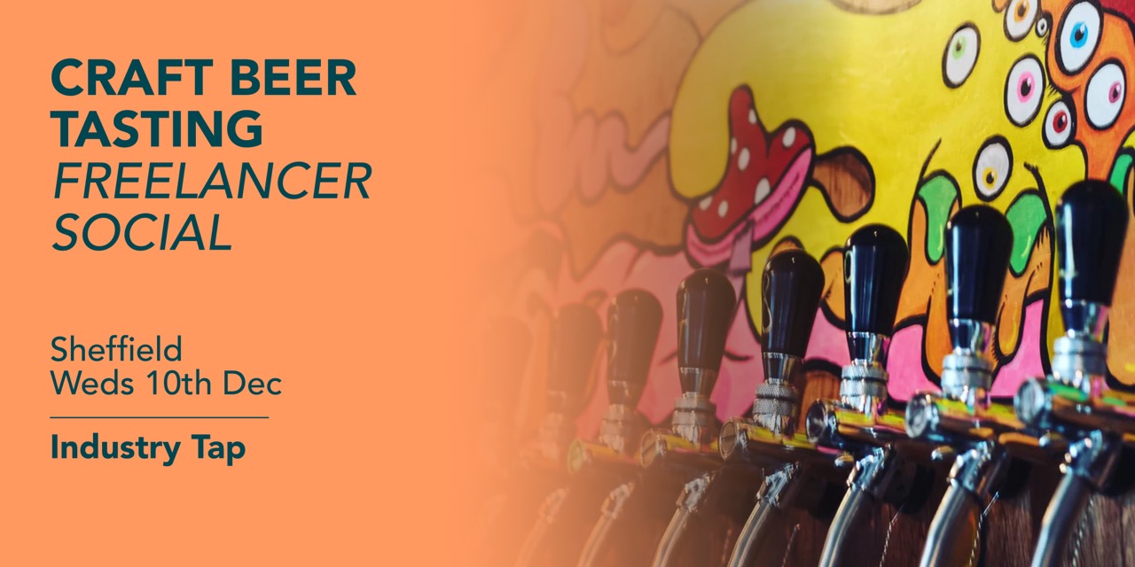 Craft Beer Tasting Event Banner Graphic