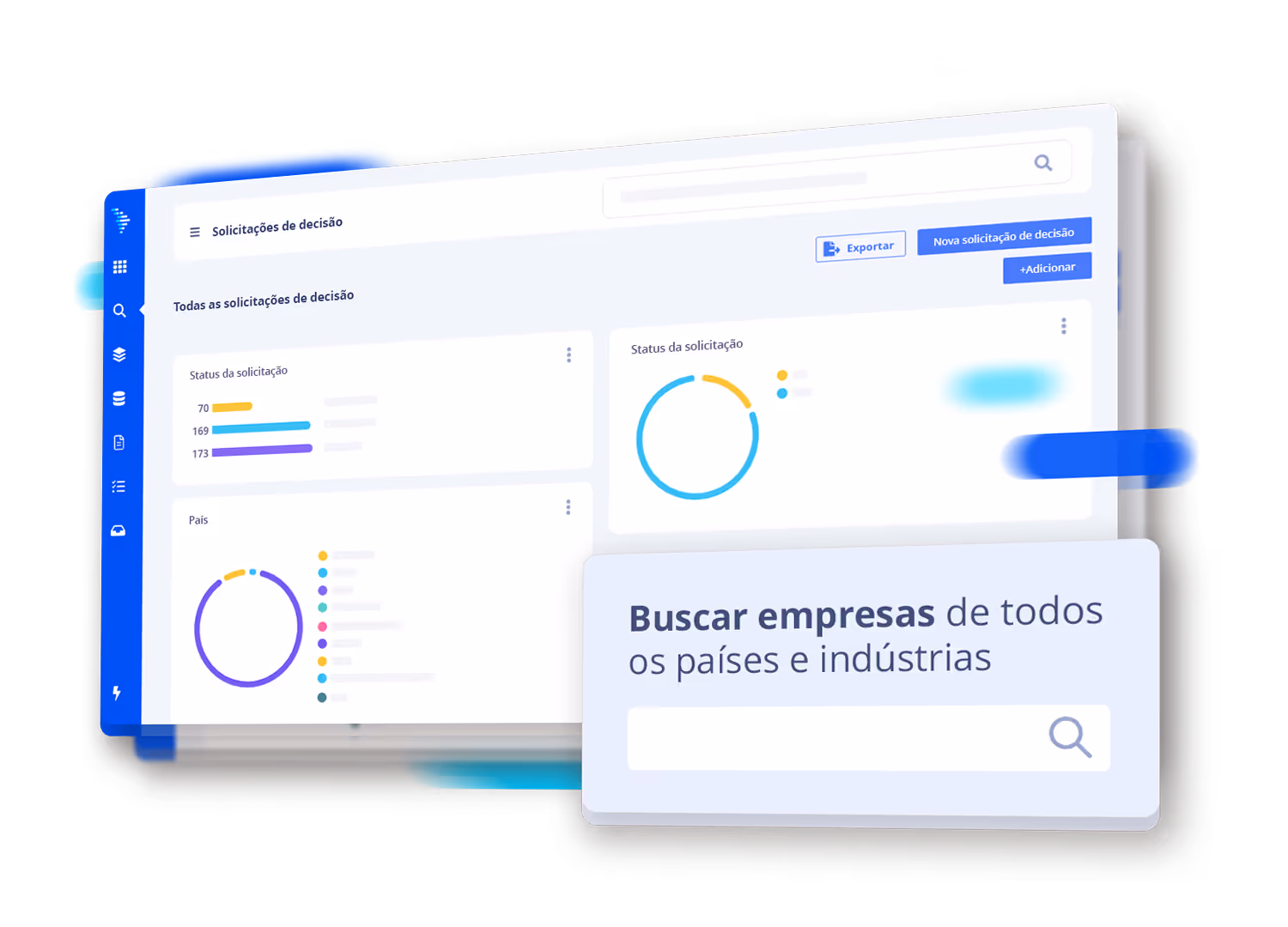 Imagem do dashboard da plataforma CIAL360 Supplier.