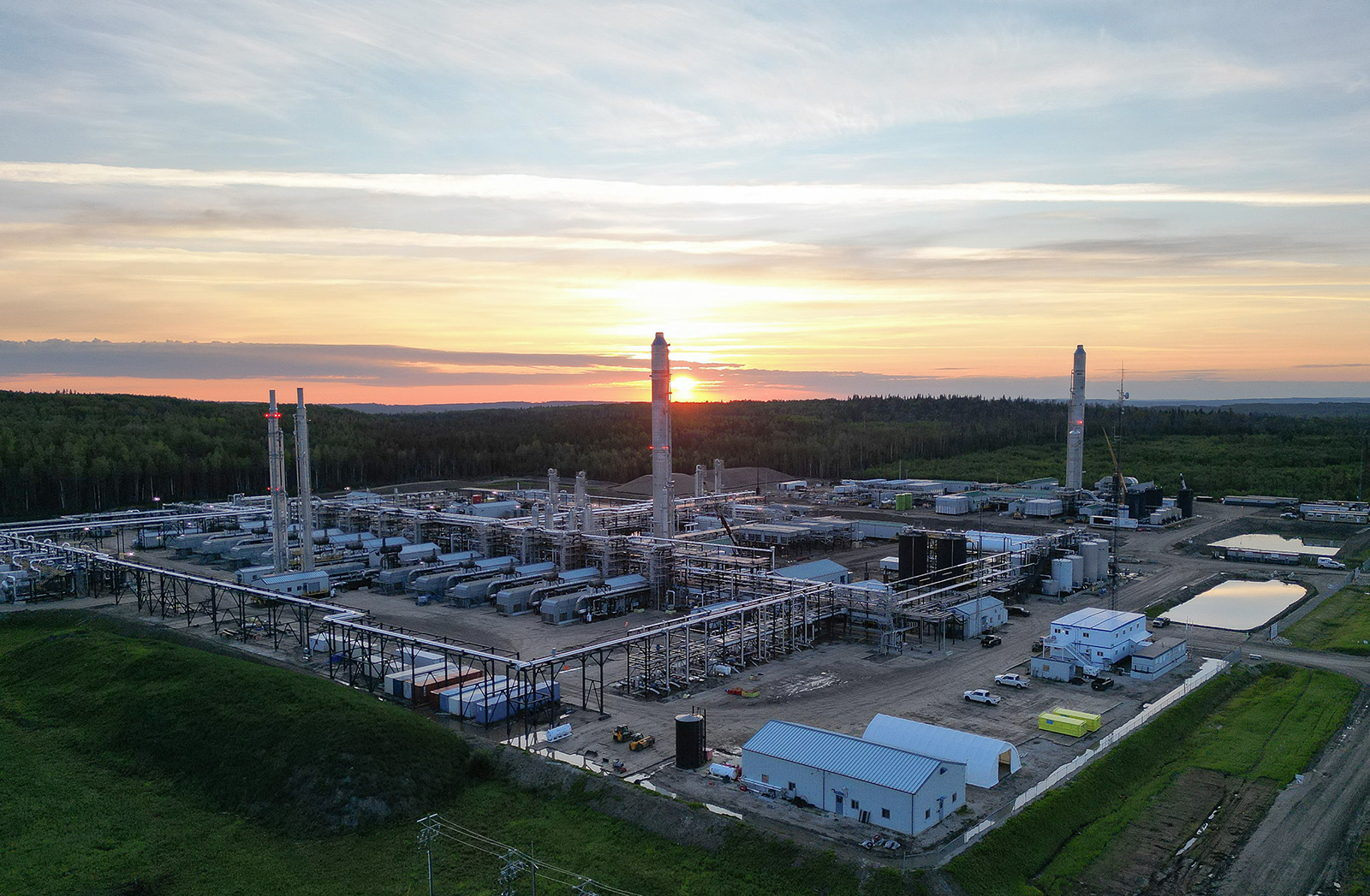 Advantage Energy gas plant and Entropy CCS and low-carbon power facility