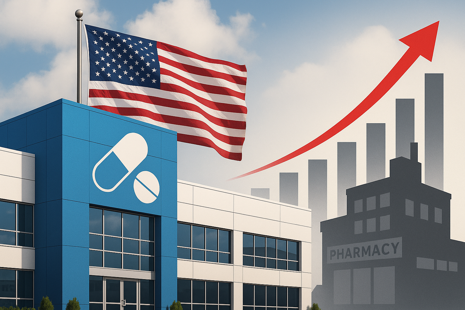 Grandes farmacéuticas refuerzan su presencia en EE. UU. ante posible incremento de aranceles