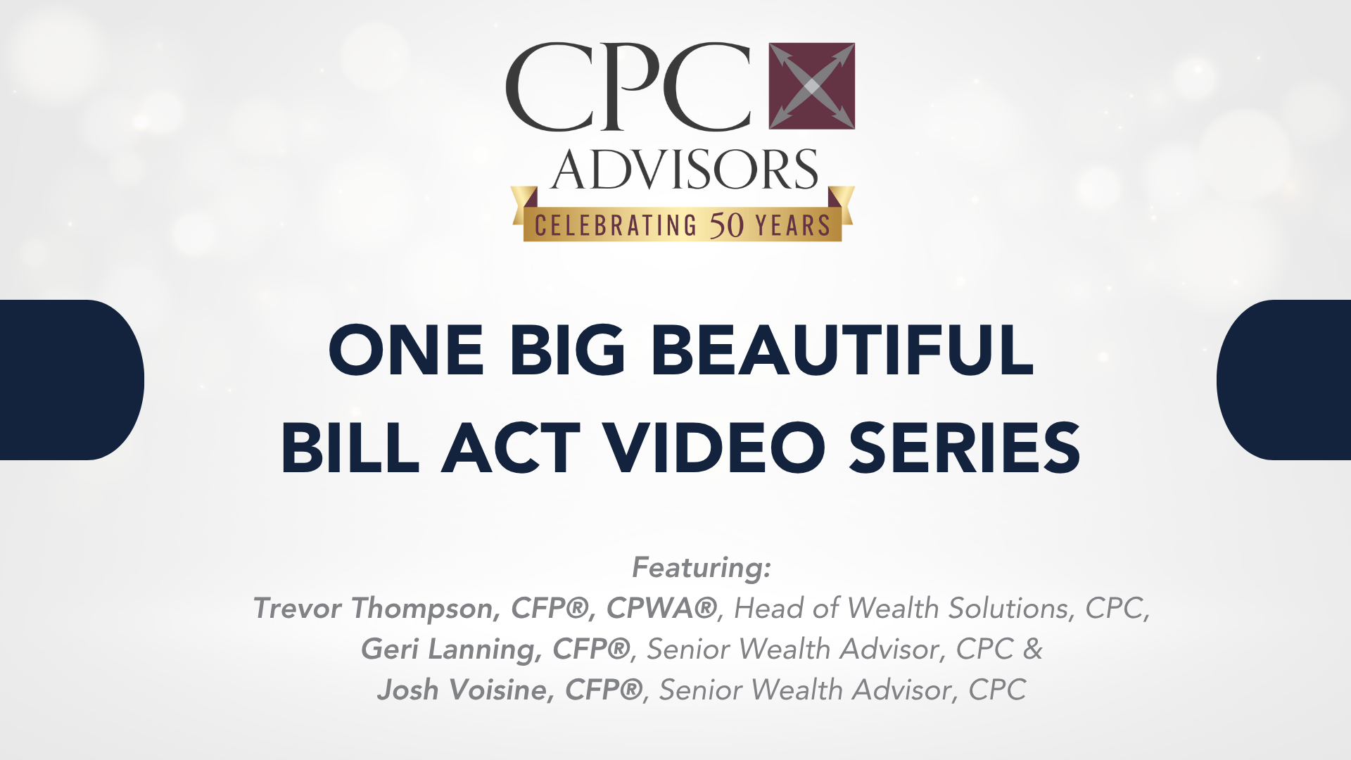 One Big Beautiful Bill Act Video Series 