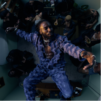 Kojey Radical, "Don't Look Down", album cover art