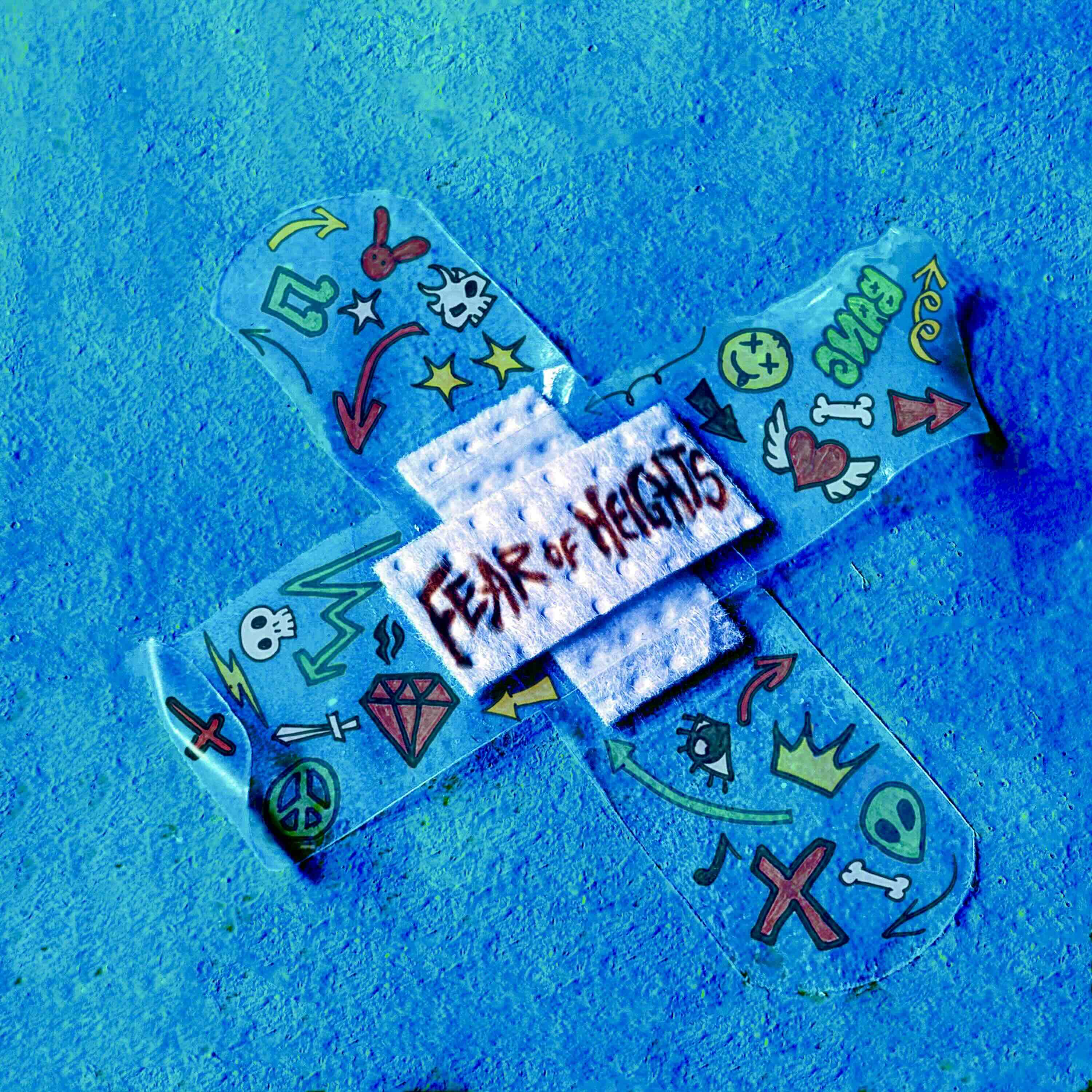 South Arcade, "Fear of Heights", single cover art