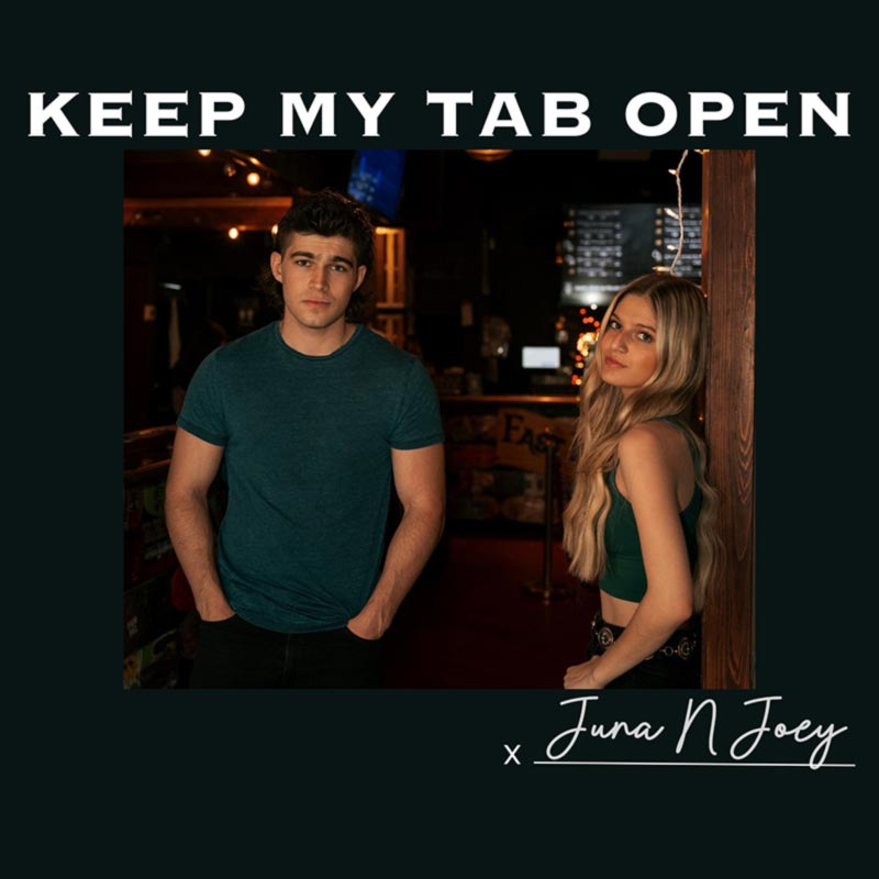 Juna N Joeys's, "Keep My Tab Open" single cover art