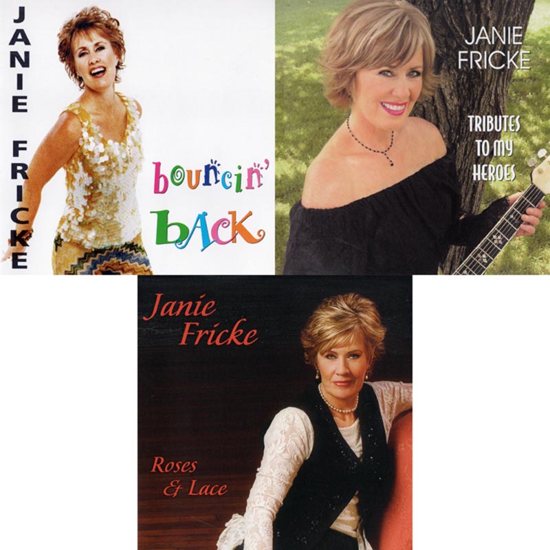 Janie Fricke releases three fan-favorite albums to streaming platforms.