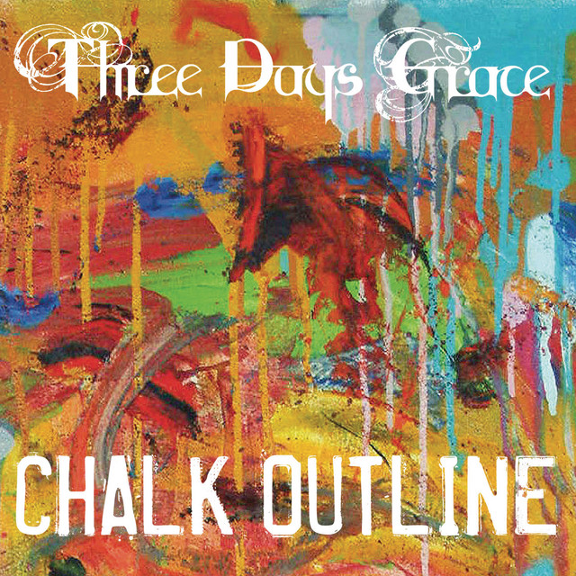 Three Days Grace "Chalk Outline" cover art