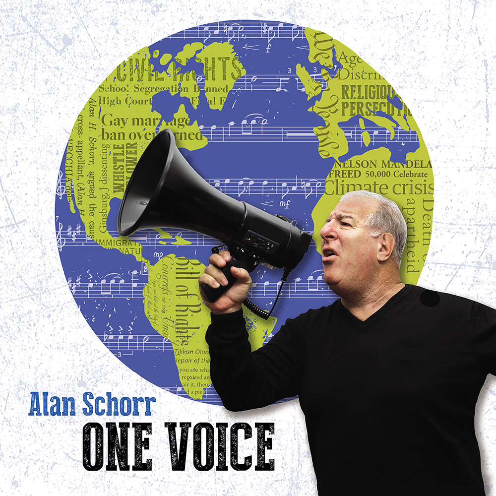 "One Voice" album cover featuring Alan Schorr