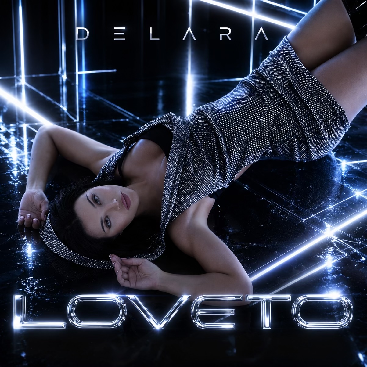 Delara’s “Loveto” single cover artwork.