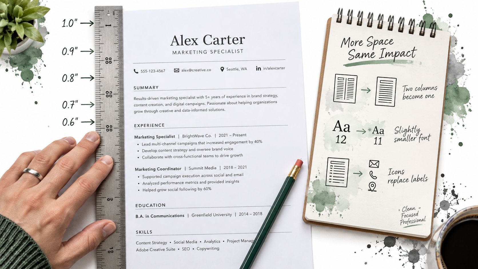 Screenshot from https://example.com/screenshots/one-page-resume-layout-example.png