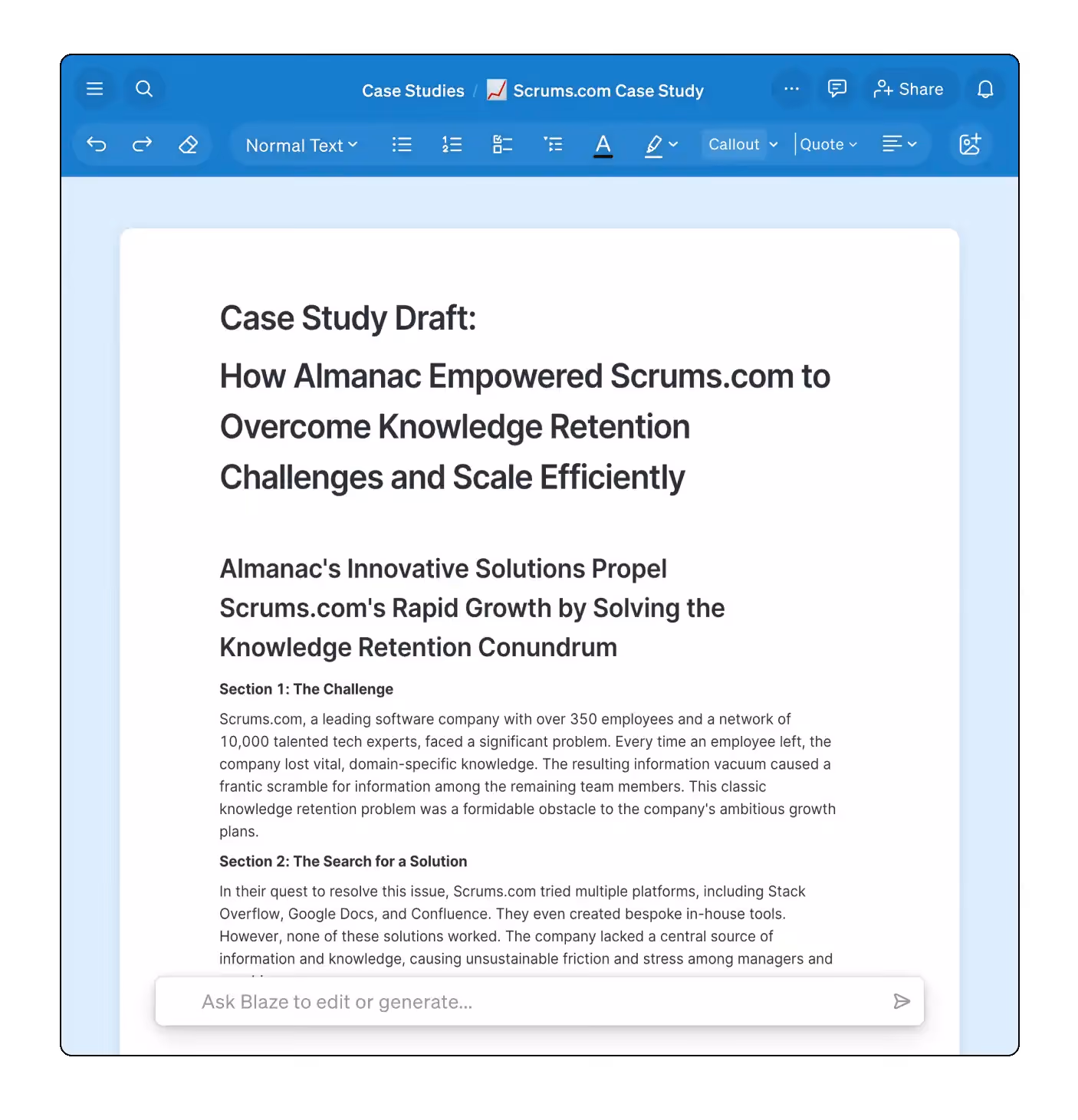 Case Study