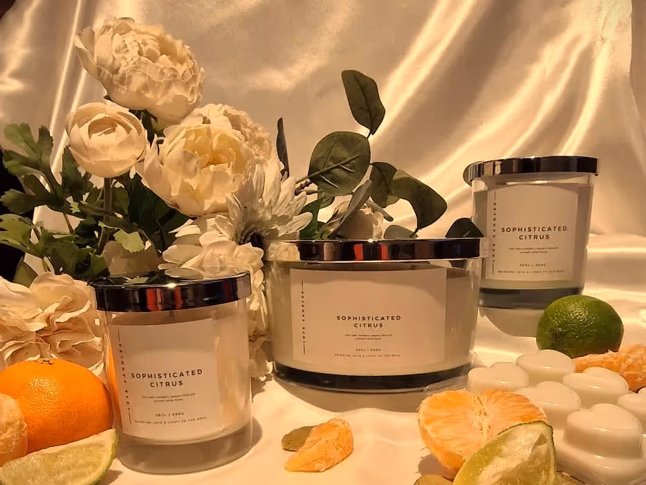 Sophisticated Citrus Candle smells like Jo Malone's Lime Basil & Mandarin