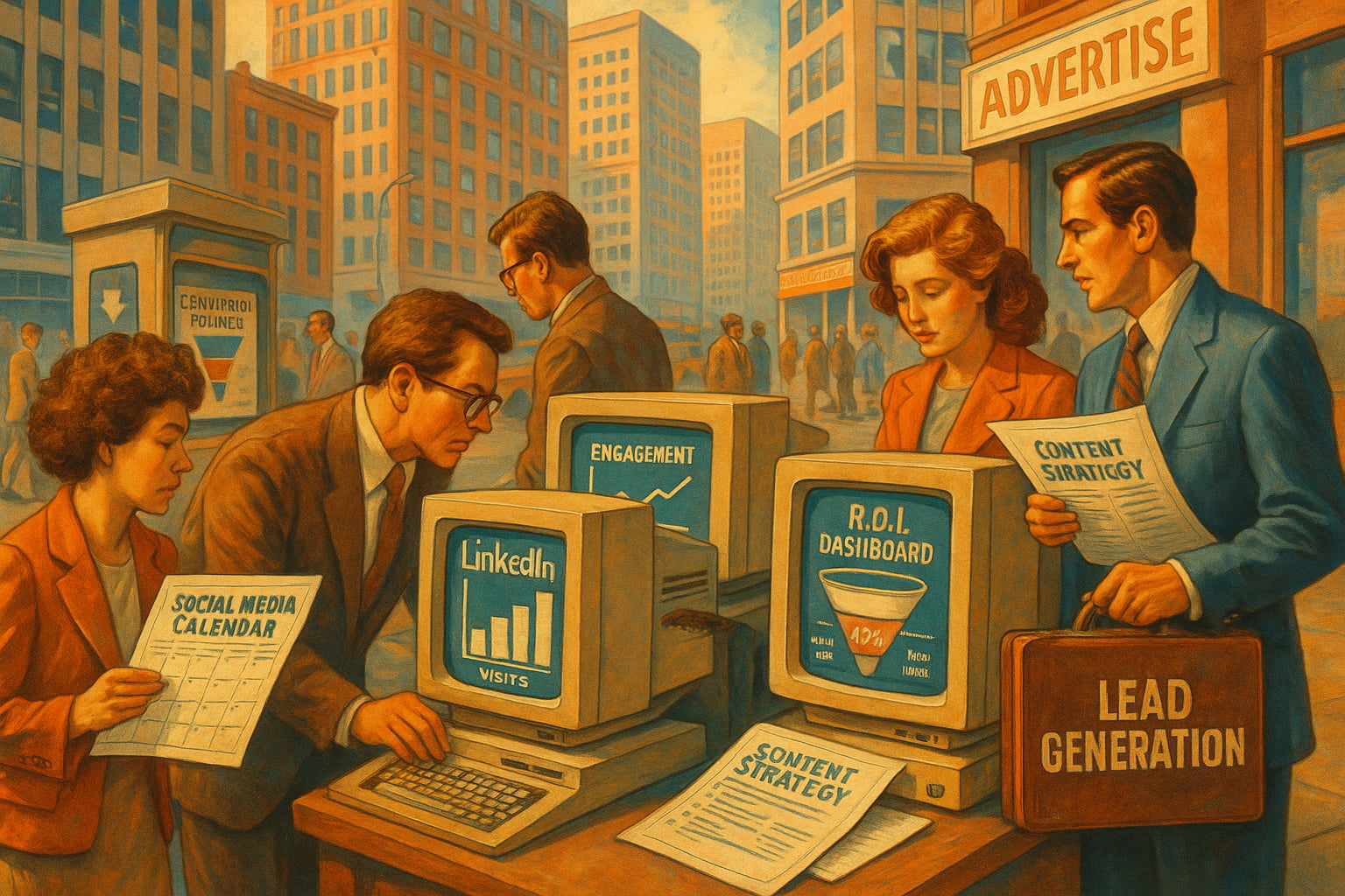 Social Media Content for Marketing Agency