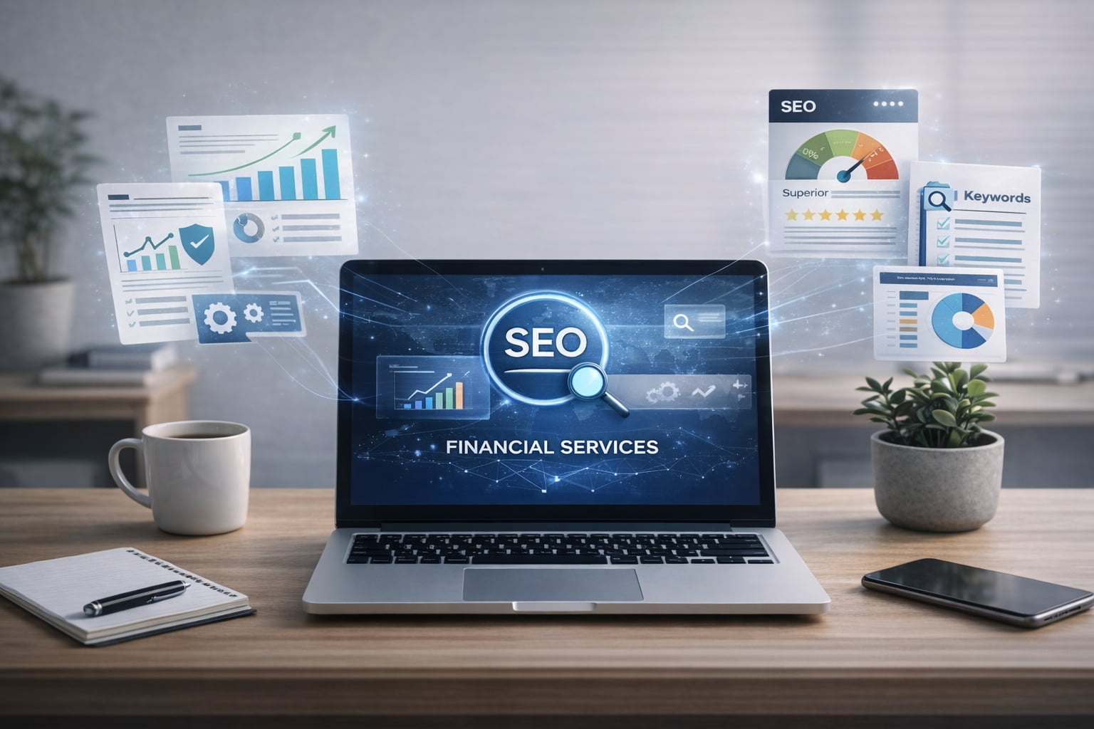 SEO Marketing for Financial Services | Blaze.ai