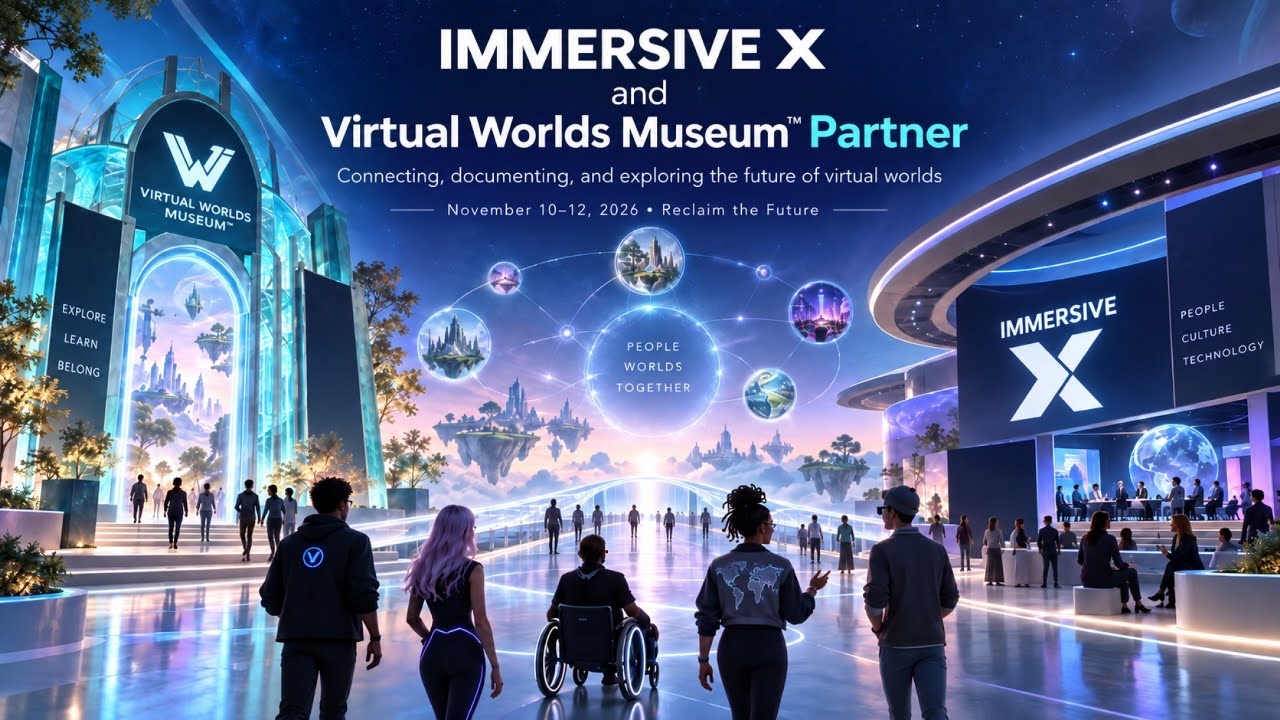 IMMERSIVE X & Virtual Worlds Museum™ Announce Partnership