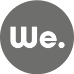 We logo