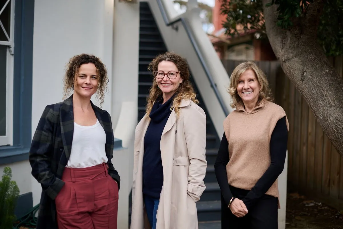 L-R: First Step Legal's Laura Brennan, Tania Wolff, and Lisa Ward.