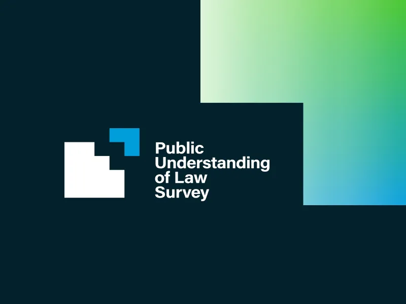 Logo Public Understanding of Law Survey