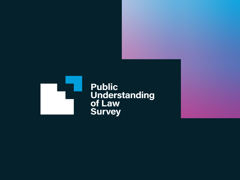 Logo Public Understanding of Law Survey
