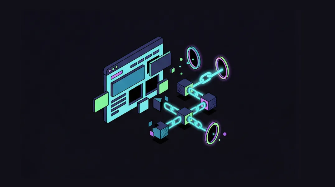 Isometric illustration of SaaS content structured for AI platform citations across ChatGPT and AI Overviews.