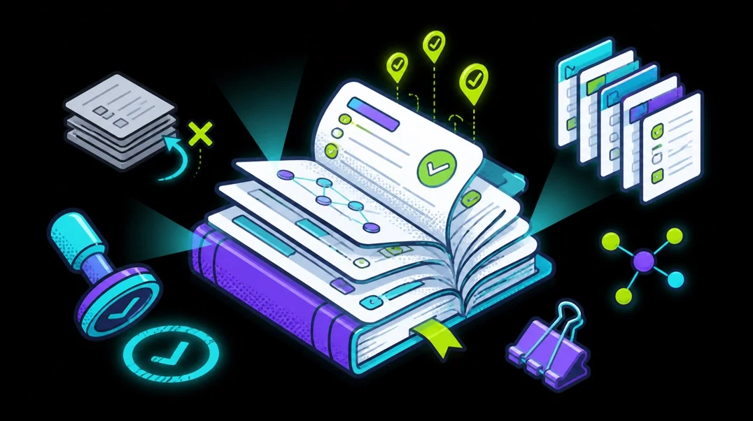 Isometric graphic showing ChatGPT SEO agency technical optimisation with schema and AI-ready site structure.