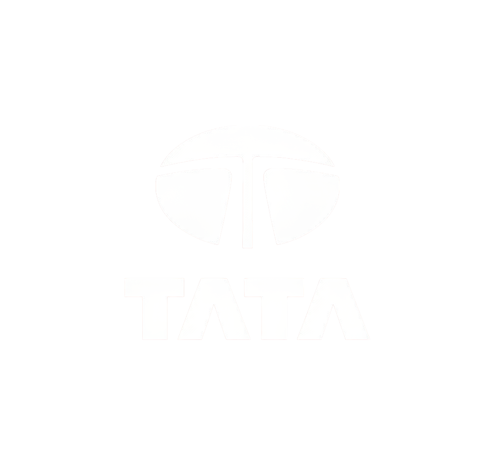 TATA company logo with stylized 'T' emblem above the word TATA.