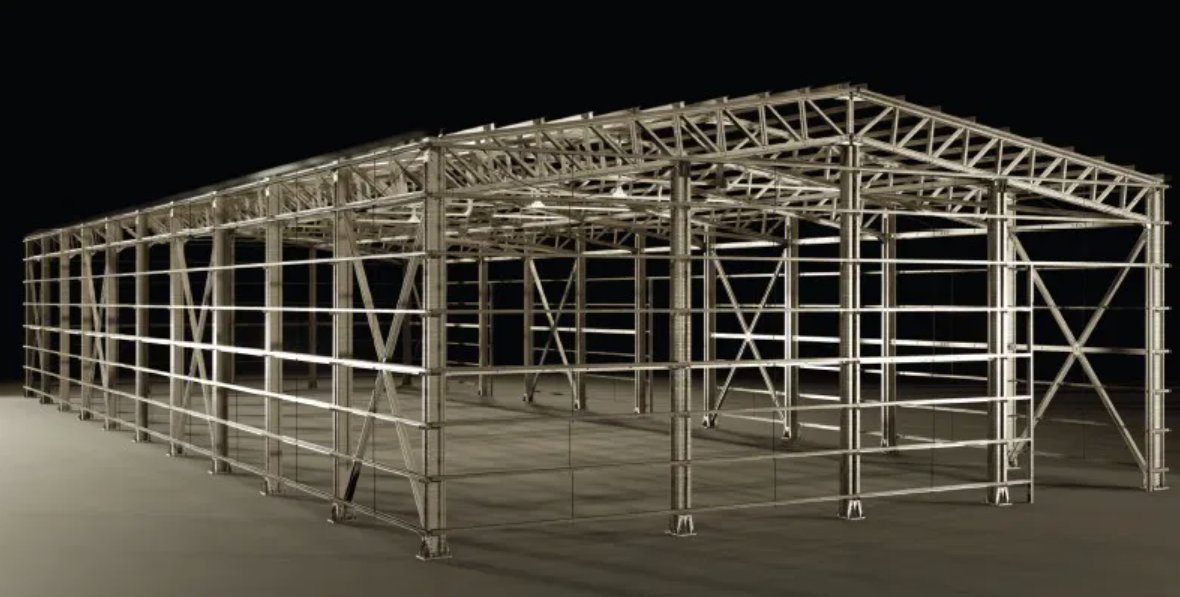 1000 m2 Endüstriyel Çelik Fabrika & Çelik Depo