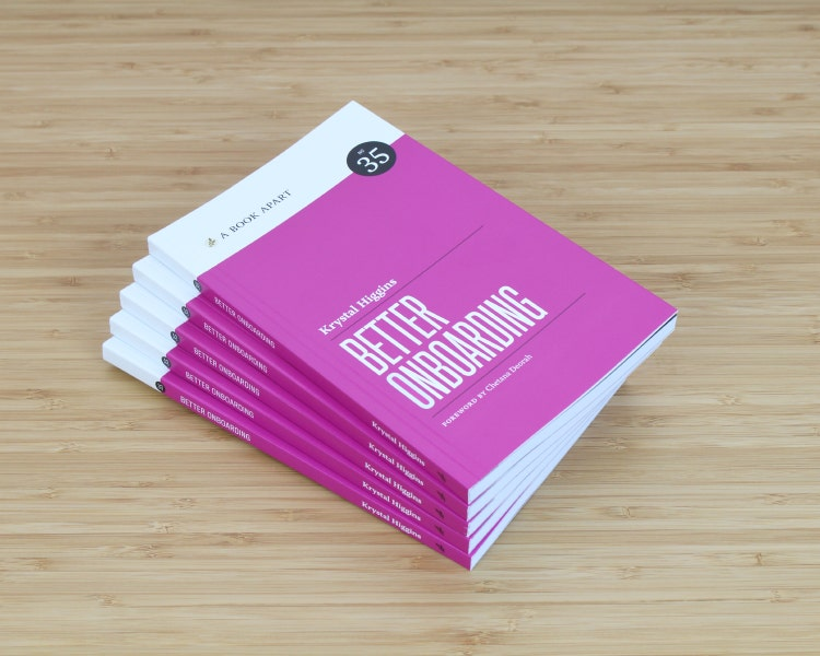 Better onboarding book by Krystal Higgins