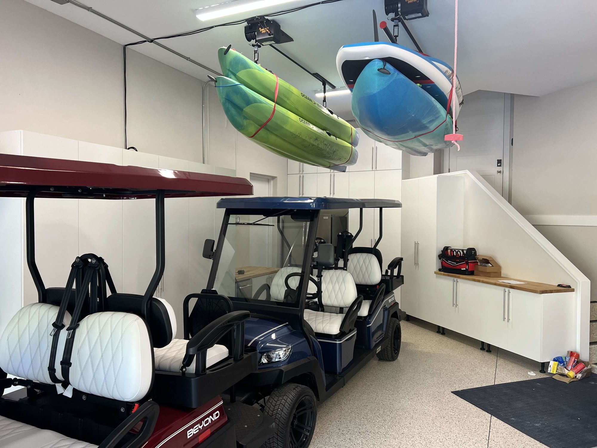 Kayak Storage and More in Siesta Key, FL | Garage Storage Projects ...