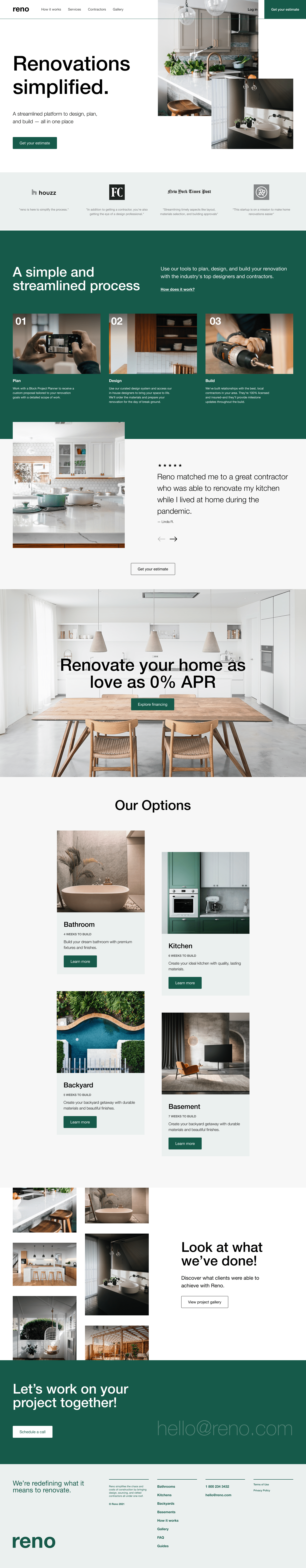 A screenshot of web page