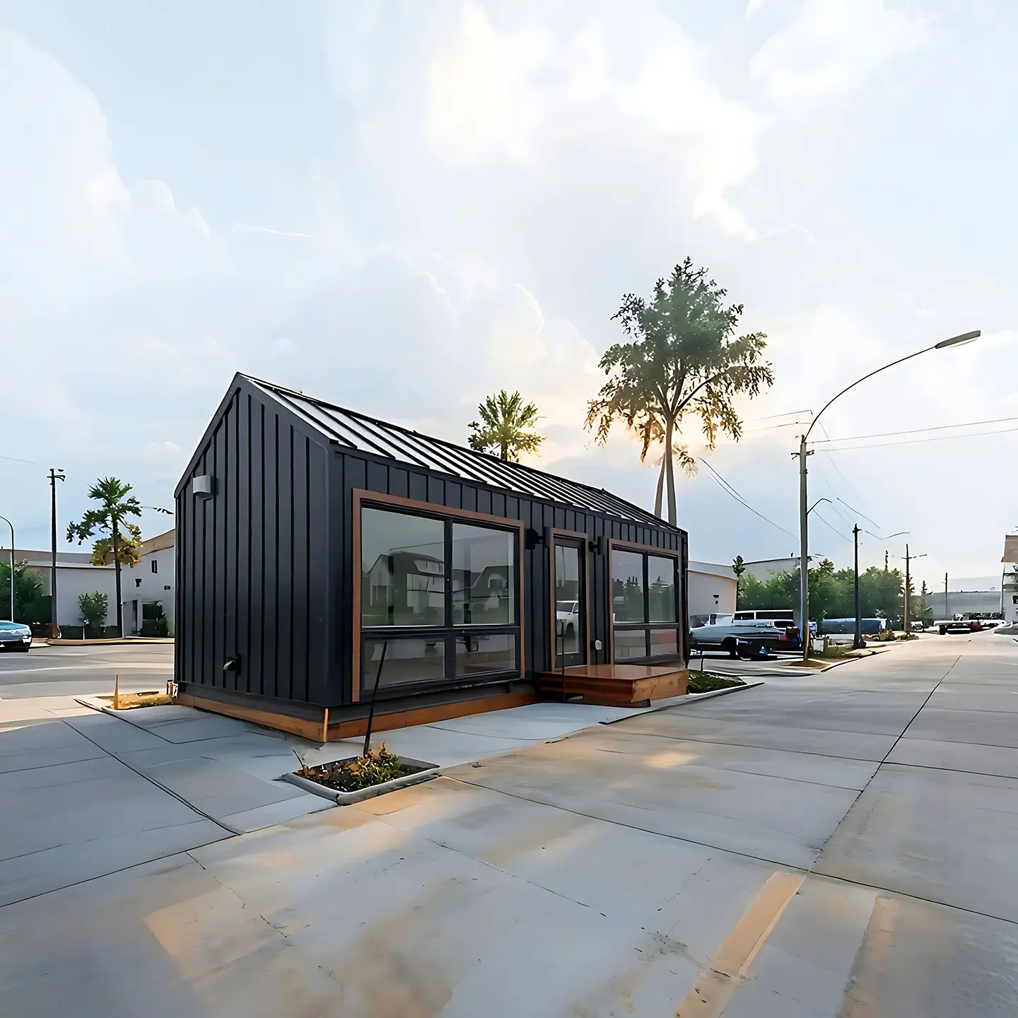 Modular commercial building