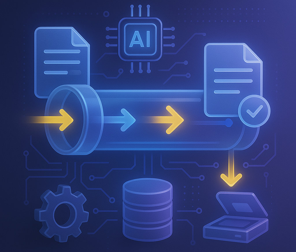 Workflow automation illustration