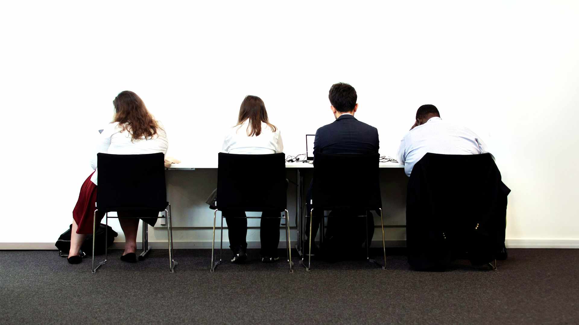 People worried about an upcoming audit