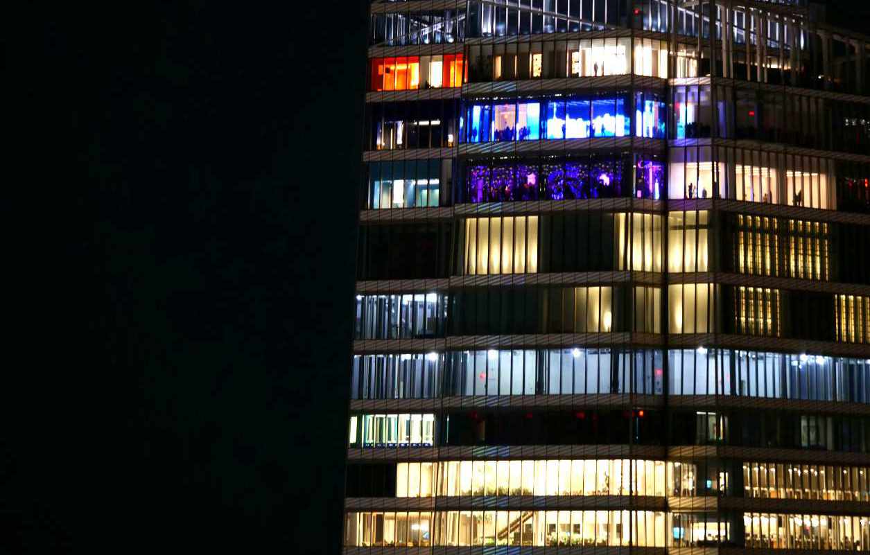 A skyscraper in New York