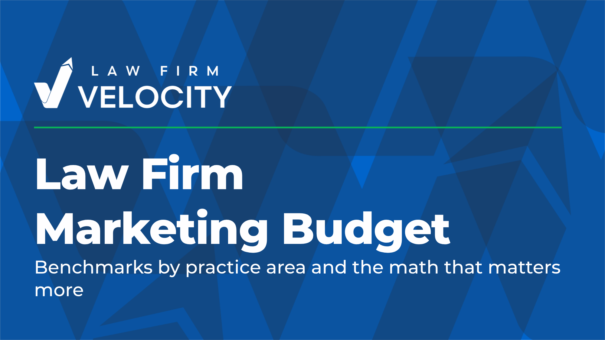 Law Firm Marketing Budget: Benchmarks by Practice Area
