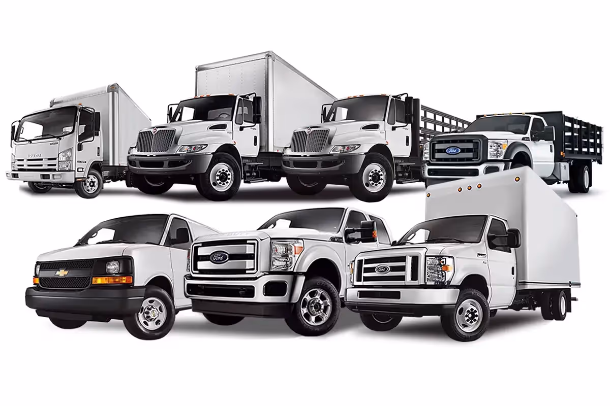 Mechanic performing fleet maintenance services on commercial semi-truck fleet in Clearwater, Florida