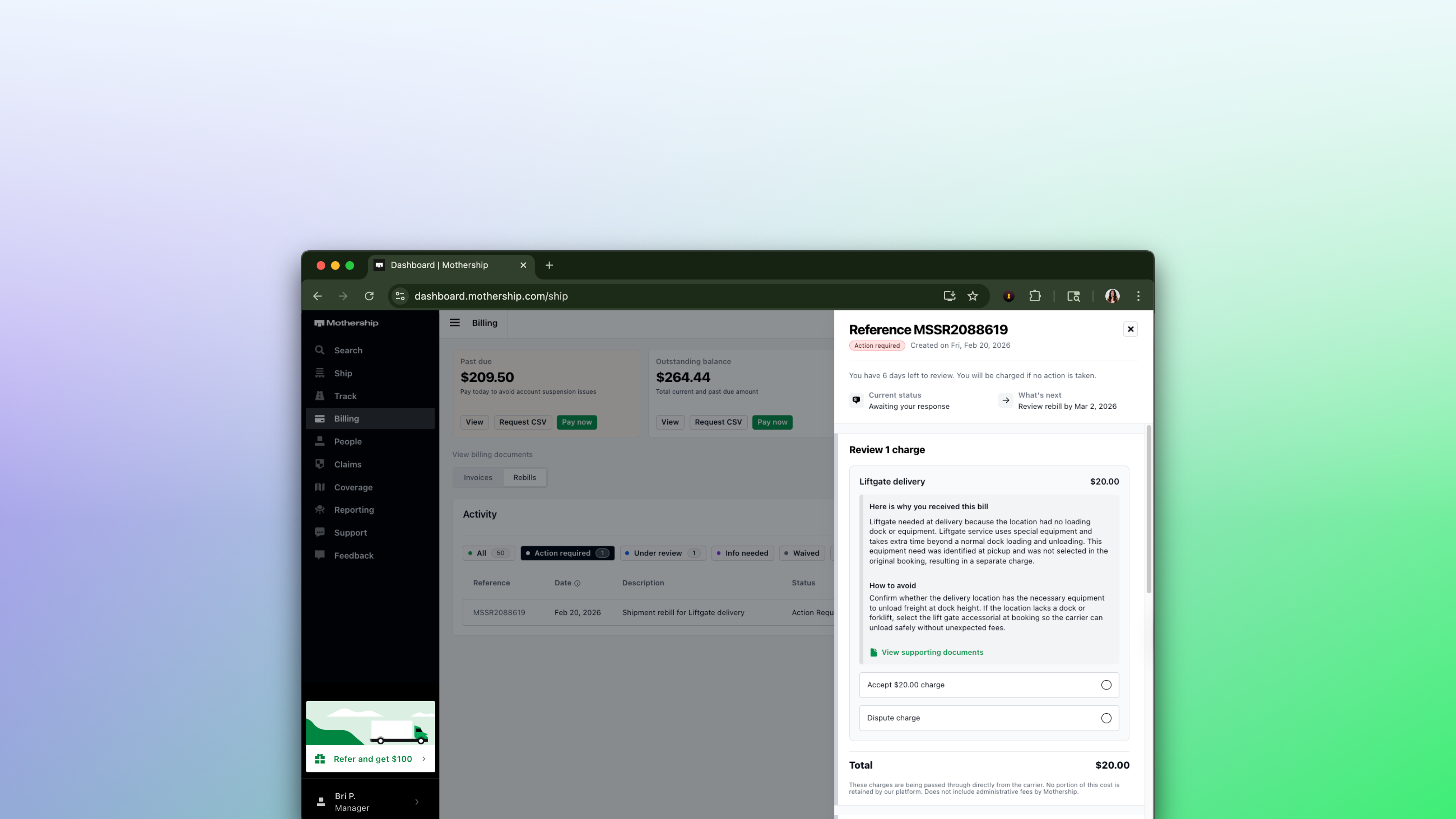 A New Standard for Rebill Transparency in Freight