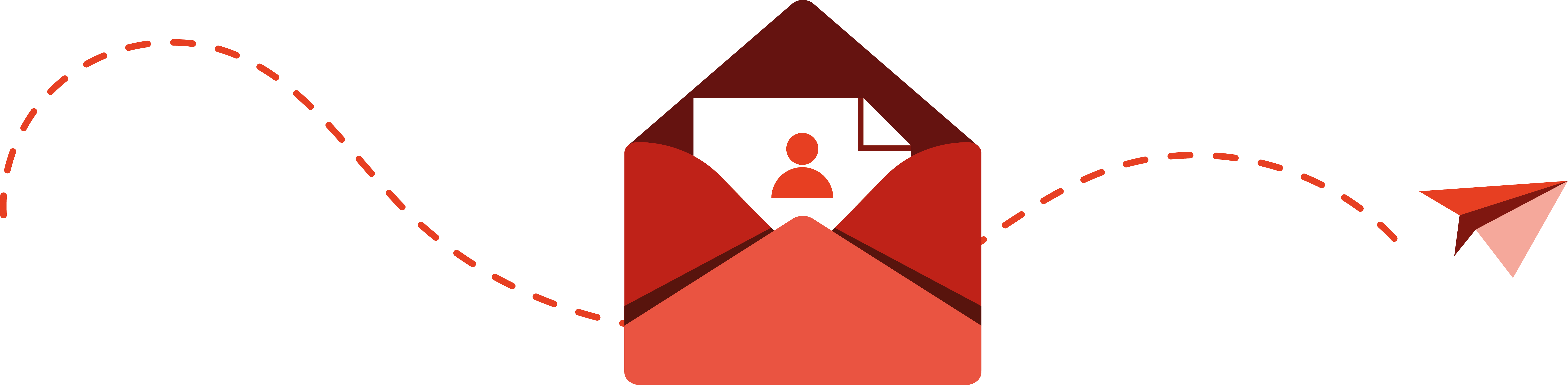 An image of a email being sent out