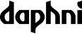 Logo daphni noir