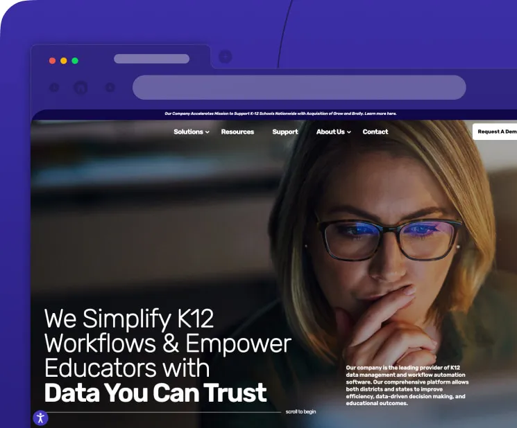 hubSpot to wordpress migration for a growing edtech 