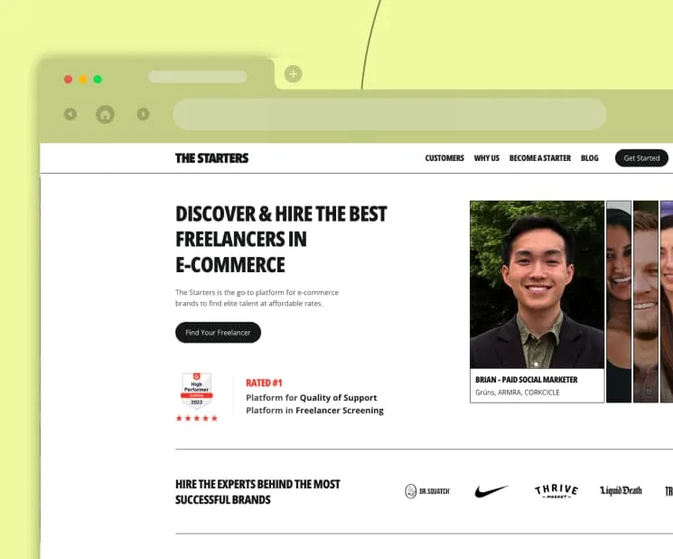 The Starters: automated ranking & payment system