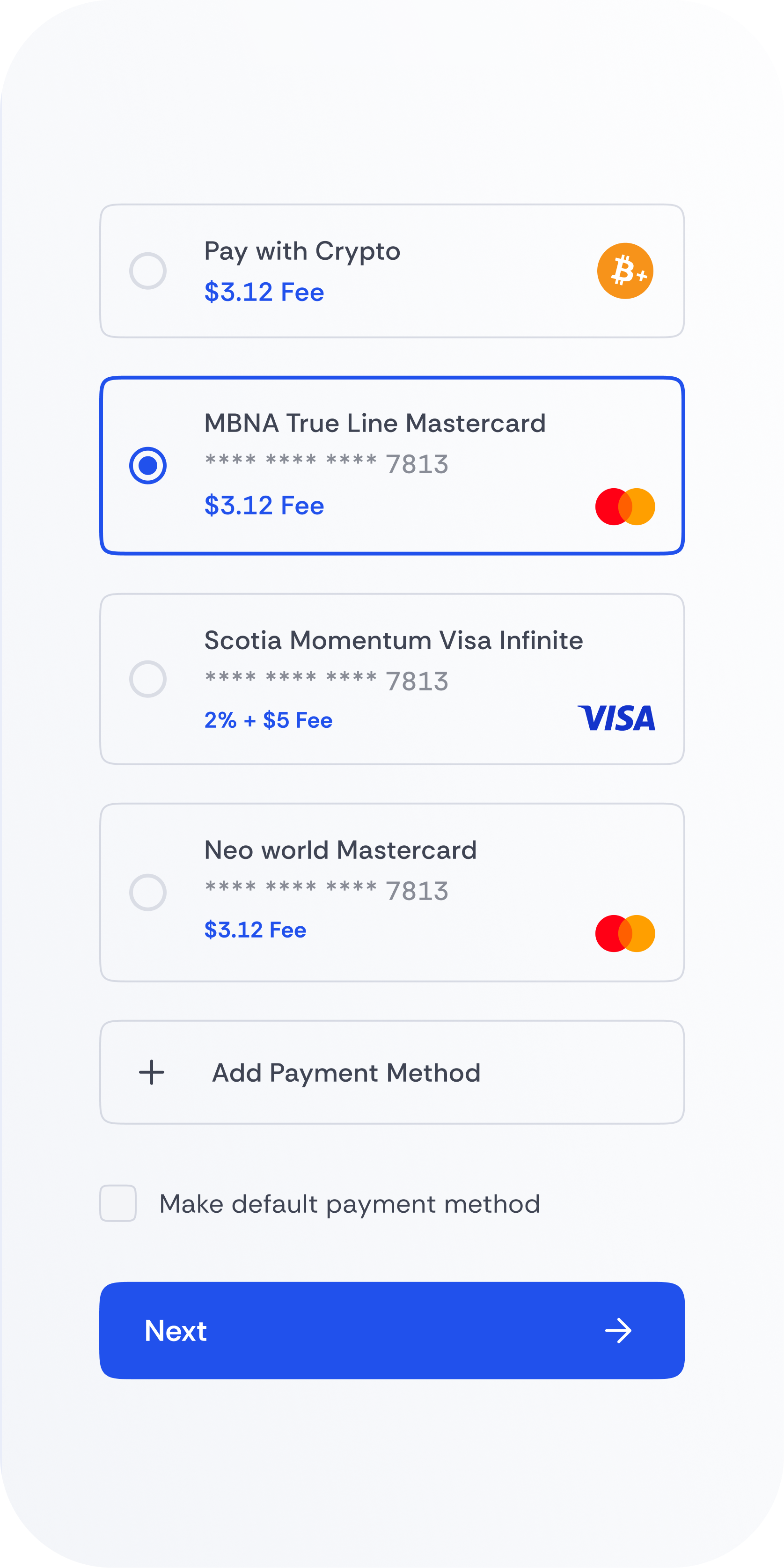 Aalto mobile app UI with two home listings and a title at the top saying 12 new matches