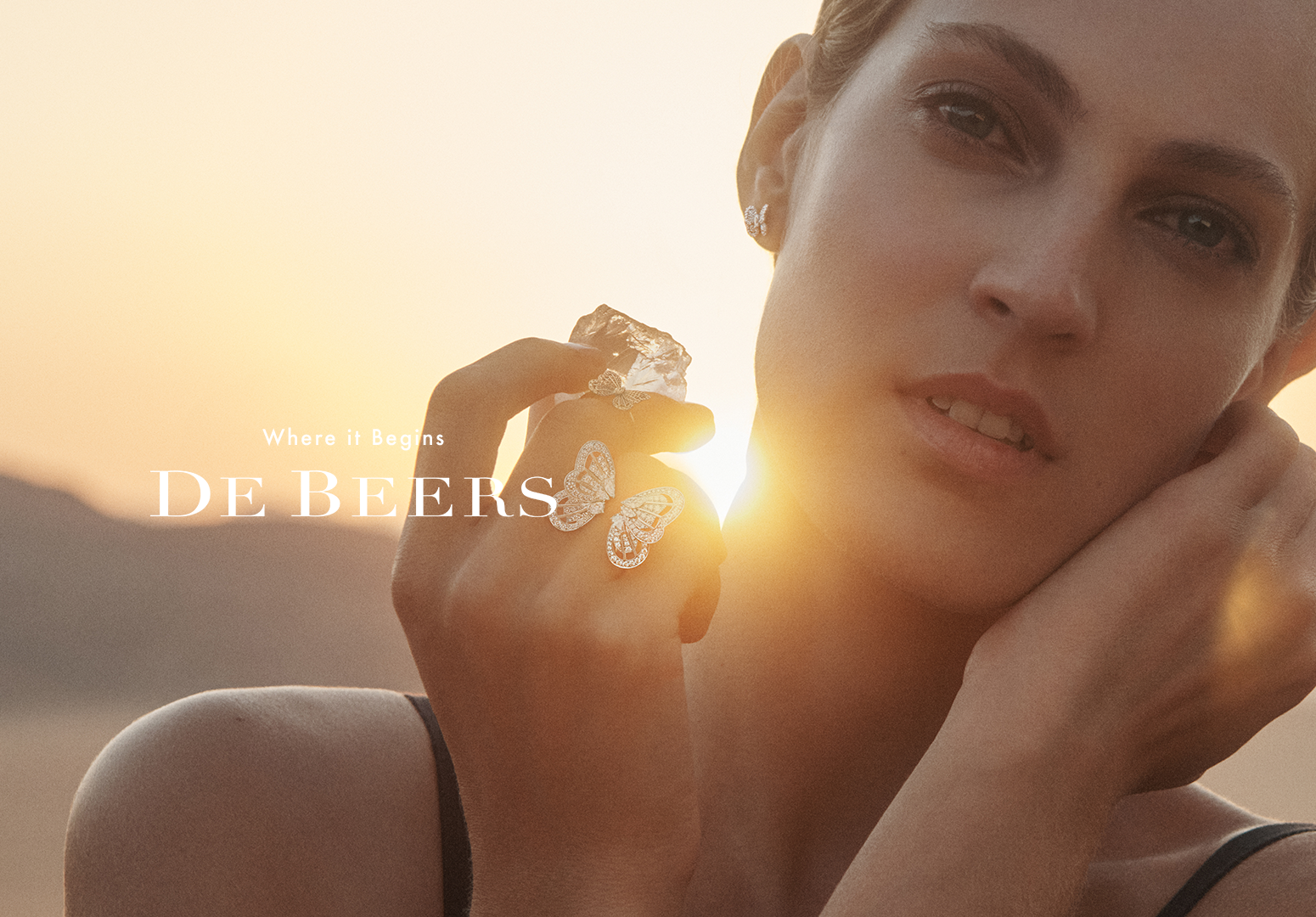 De Beers shot by Lachlan Bailey